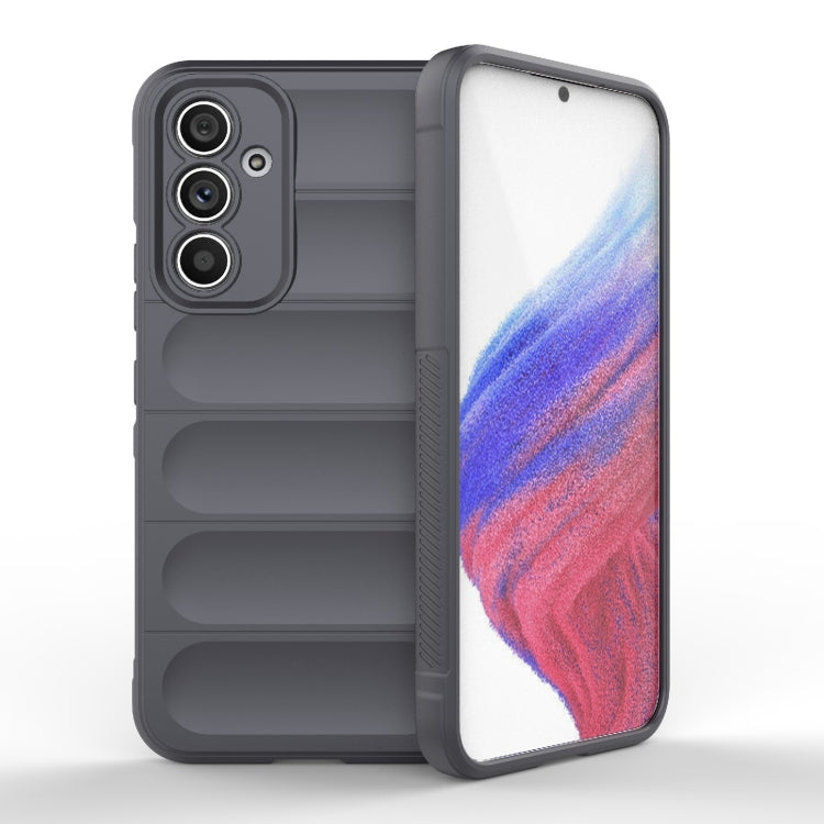 For Samsung Galaxy A54 5G Magic Shield TPU + Flannel Phone Case