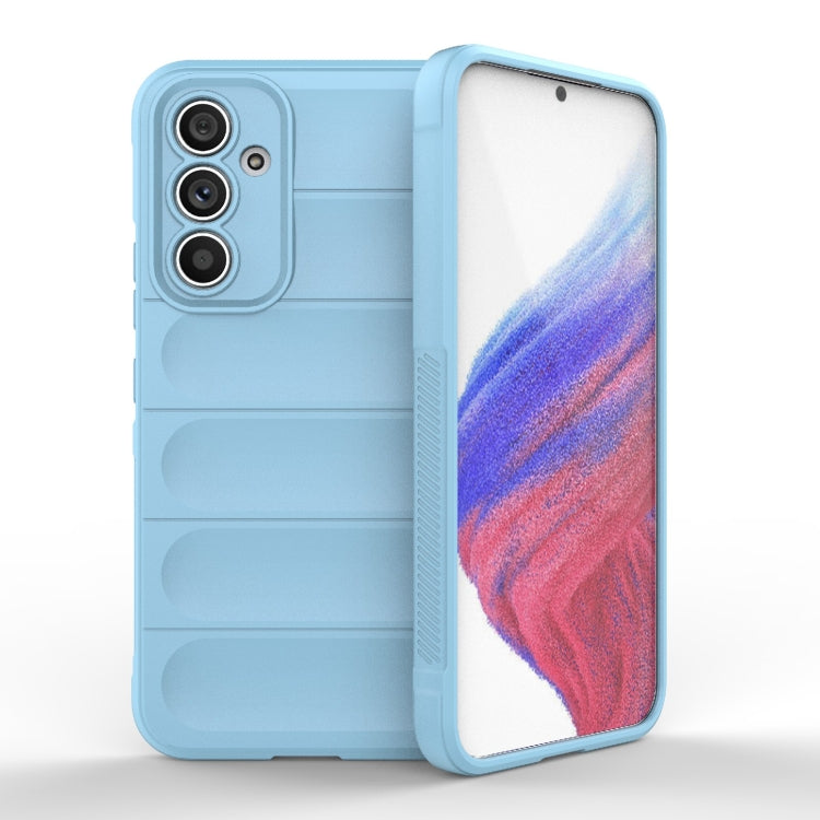For Samsung Galaxy A54 5G Magic Shield TPU + Flannel Phone Case