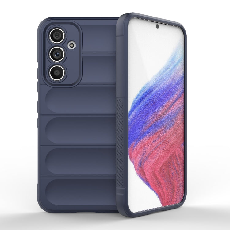 For Samsung Galaxy A54 5G Magic Shield TPU + Flannel Phone Case