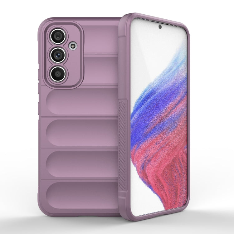 For Samsung Galaxy A54 5G Magic Shield TPU + Flannel Phone Case