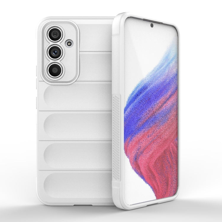 For Samsung Galaxy A54 5G Magic Shield TPU + Flannel Phone Case