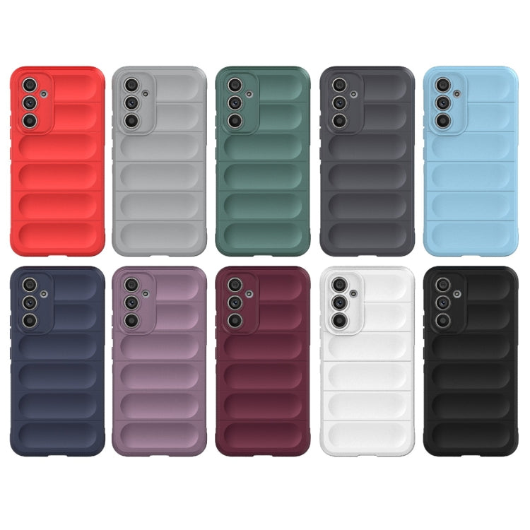 For Samsung Galaxy A54 5G Magic Shield TPU + Flannel Phone Case
