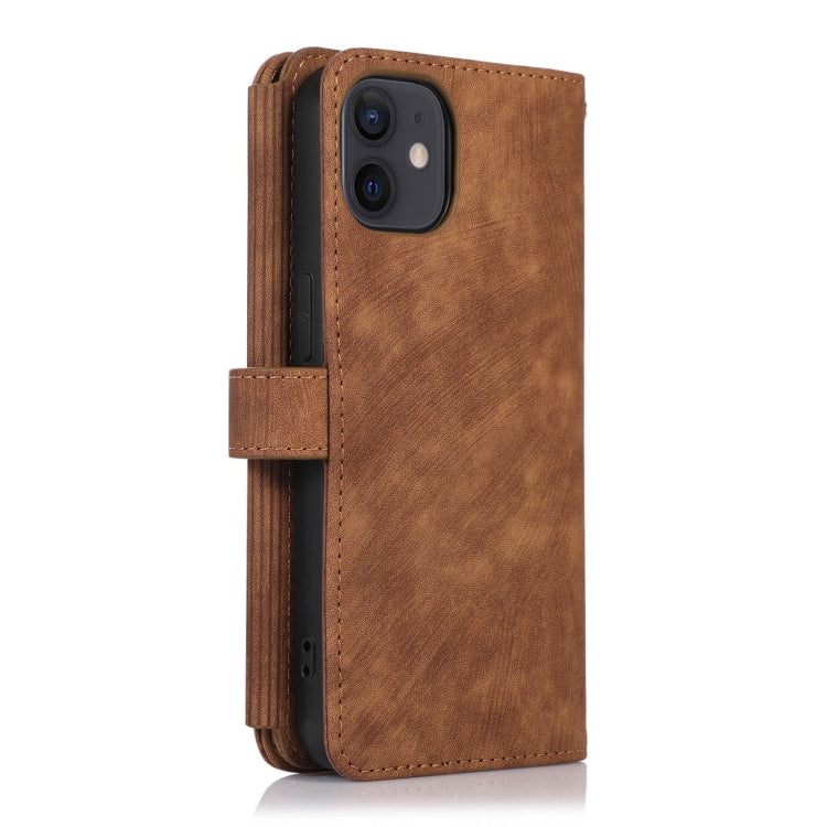For iPhone 11 Dream 9-Card Wallet Zipper Bag Leather Phone Case