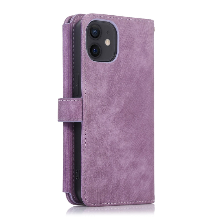 For iPhone 11 Dream 9-Card Wallet Zipper Bag Leather Phone Case