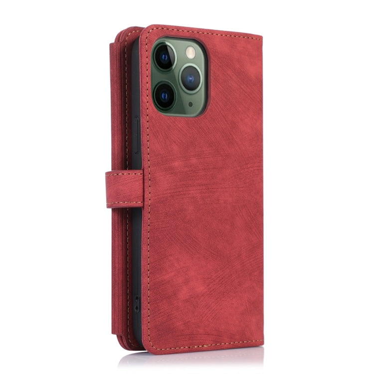For iPhone 11 Pro Dream 9-Card Wallet Zipper Bag Leather Phone Case