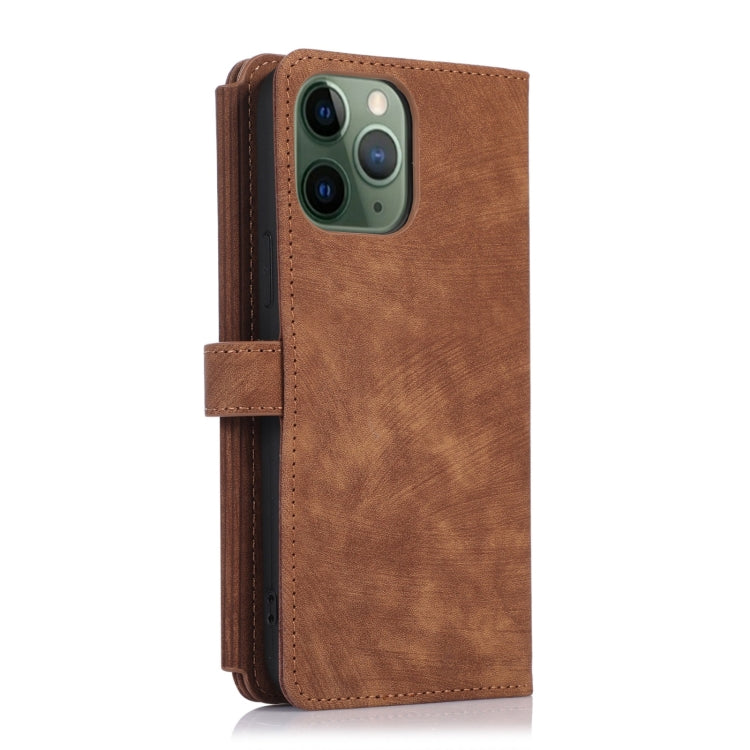 For iPhone 11 Pro Dream 9-Card Wallet Zipper Bag Leather Phone Case