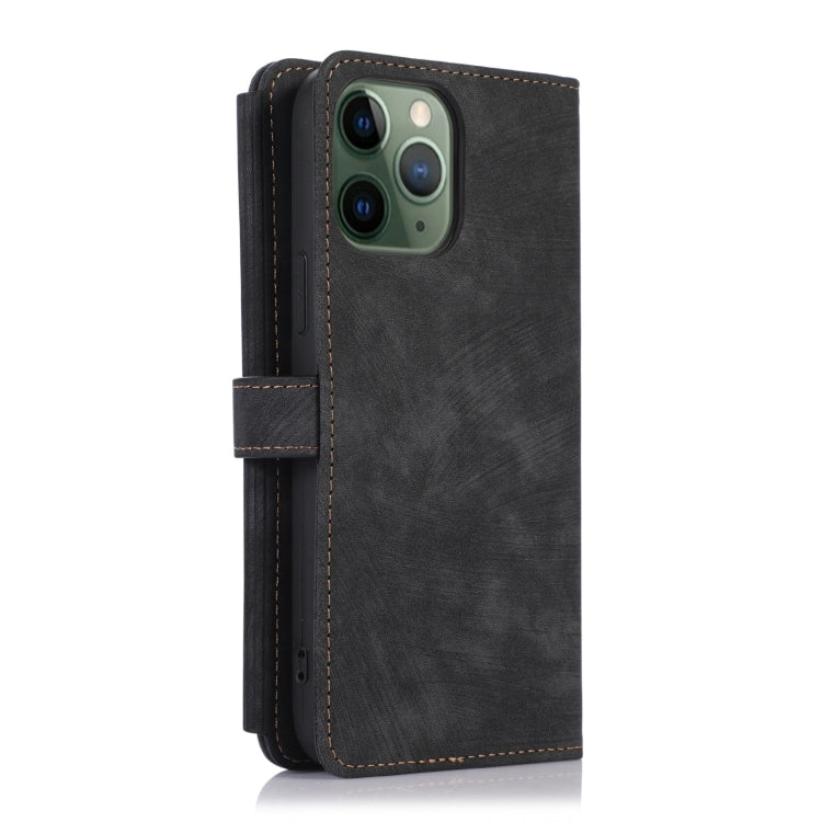 For iPhone 11 Pro Max Dream 9-Card Wallet Zipper Bag Leather Phone Case