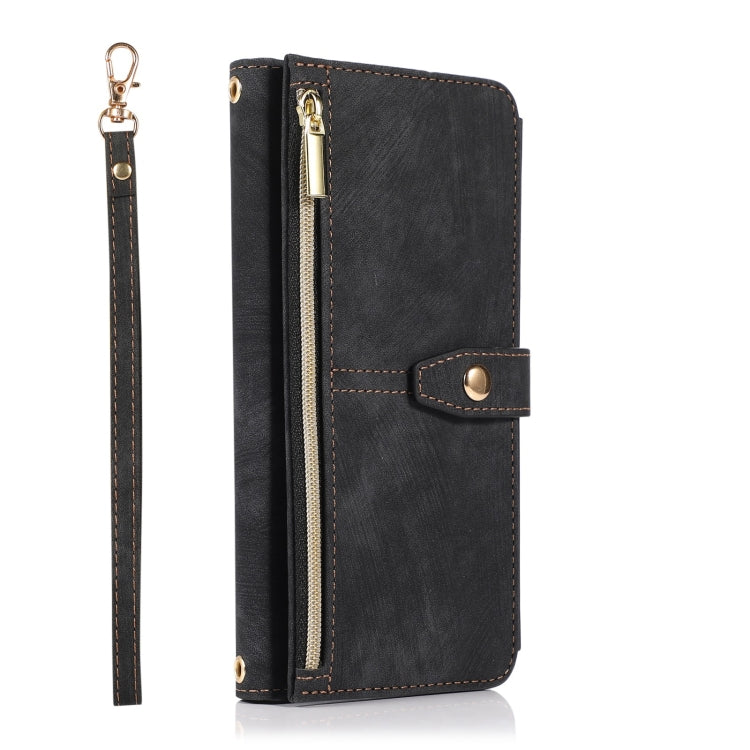 For iPhone 7 Plus / 8 Plus Dream 9-Card Wallet Zipper Bag Leather Phone Case