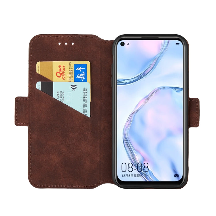 For Huawei P40 Lite Vintage Matte Oil-edge Horizontal Flip Leather Case with Bracket & Card Slots