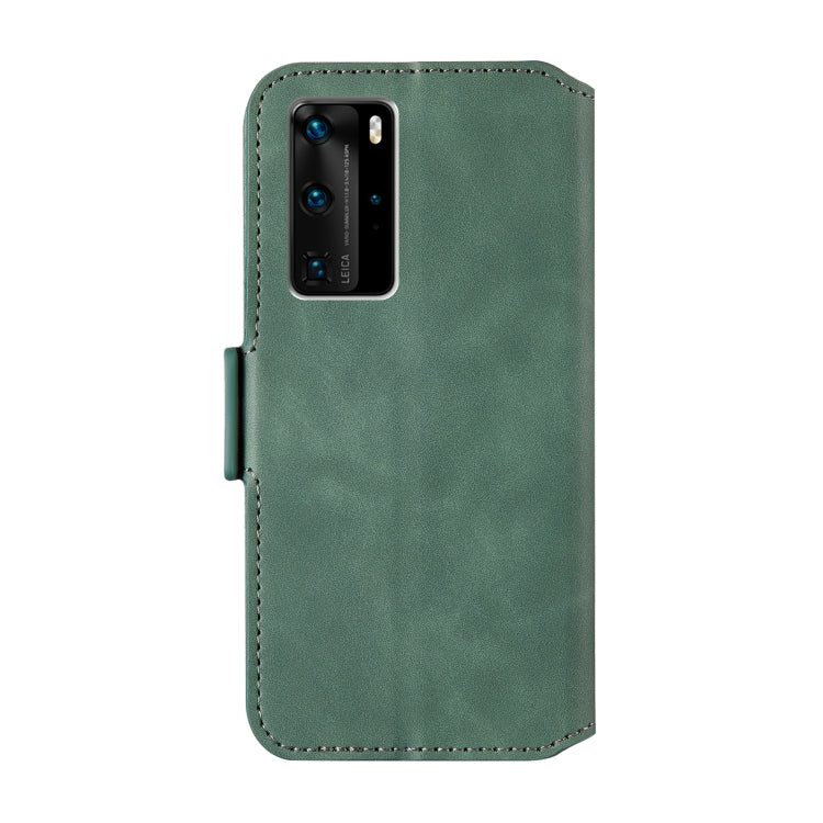 For Huawei P40 Pro Vintage Matte Oil-edge Horizontal Flip Leather Case with Bracket & Card Slots