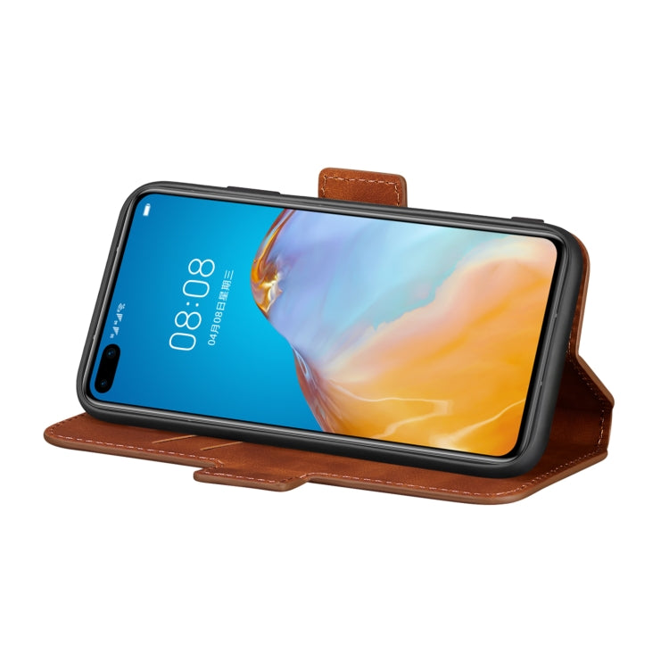For Huawei P40 Pro Vintage Matte Oil-edge Horizontal Flip Leather Case with Bracket & Card Slots