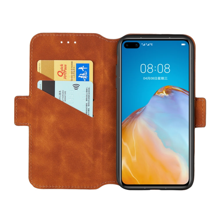 For Huawei P40 Pro Vintage Matte Oil-edge Horizontal Flip Leather Case with Bracket & Card Slots