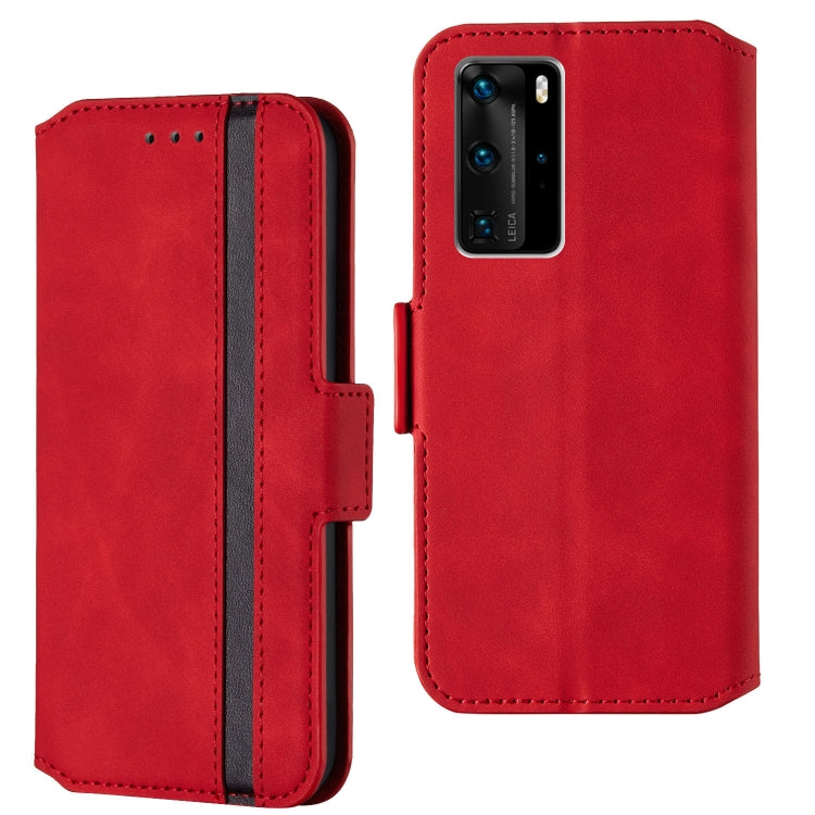 For Huawei P40 Pro Vintage Matte Oil-edge Horizontal Flip Leather Case with Bracket & Card Slots