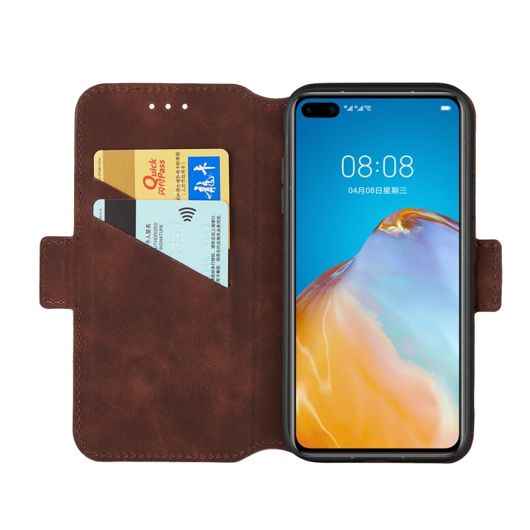 For Huawei P40 Pro Vintage Matte Oil-edge Horizontal Flip Leather Case with Bracket & Card Slots