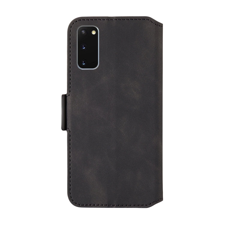 For Galaxy S20 Vintage Matte Oil-edge Horizontal Flip Leather Case with Bracket & Card Slots