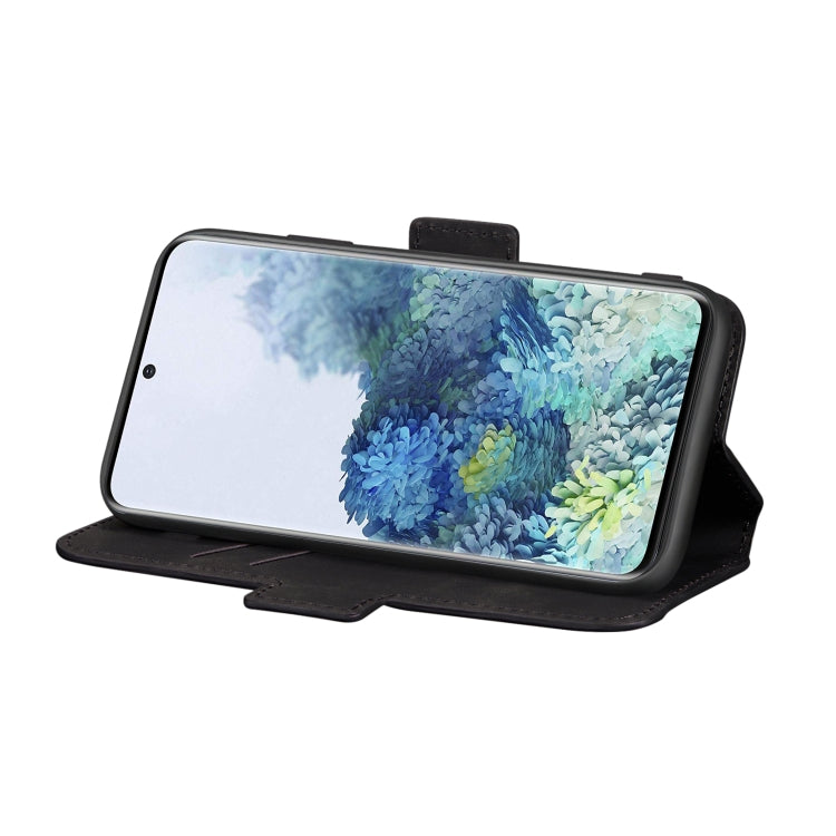 For Galaxy S20 Vintage Matte Oil-edge Horizontal Flip Leather Case with Bracket & Card Slots