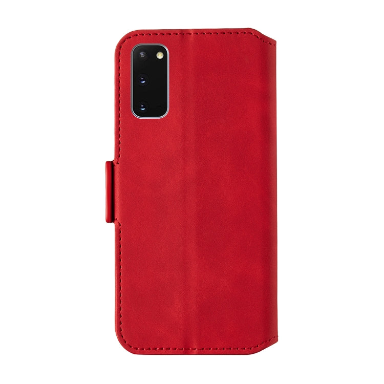 For Galaxy S20 Vintage Matte Oil-edge Horizontal Flip Leather Case with Bracket & Card Slots