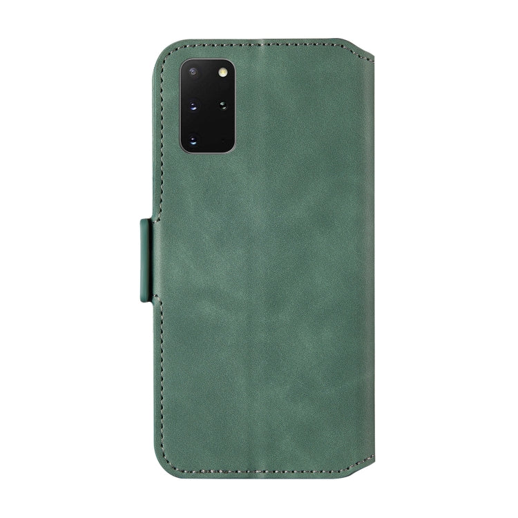 For Galaxy S20+ Vintage Matte Oil-edge Horizontal Flip Leather Case with Bracket & Card Slots