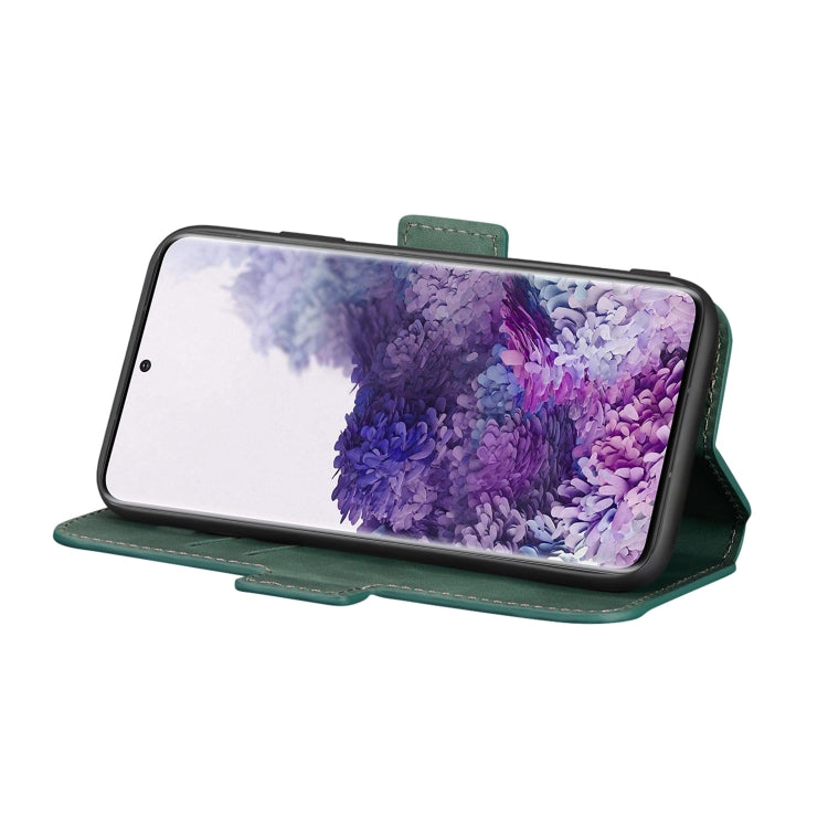 For Galaxy S20+ Vintage Matte Oil-edge Horizontal Flip Leather Case with Bracket & Card Slots
