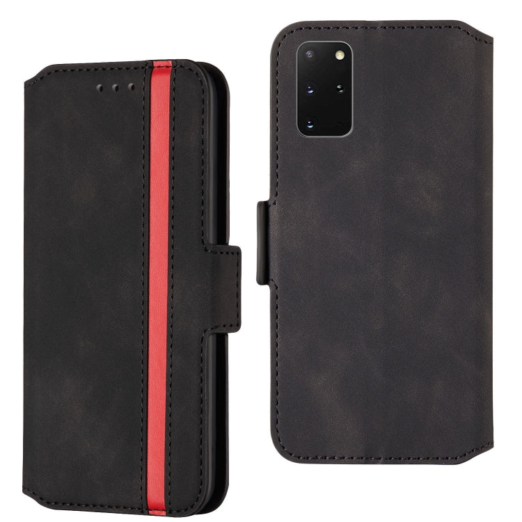 For Galaxy S20+ Vintage Matte Oil-edge Horizontal Flip Leather Case with Bracket & Card Slots