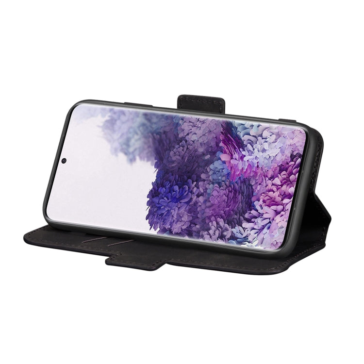 For Galaxy S20+ Vintage Matte Oil-edge Horizontal Flip Leather Case with Bracket & Card Slots