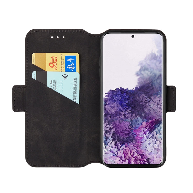 For Galaxy S20+ Vintage Matte Oil-edge Horizontal Flip Leather Case with Bracket & Card Slots