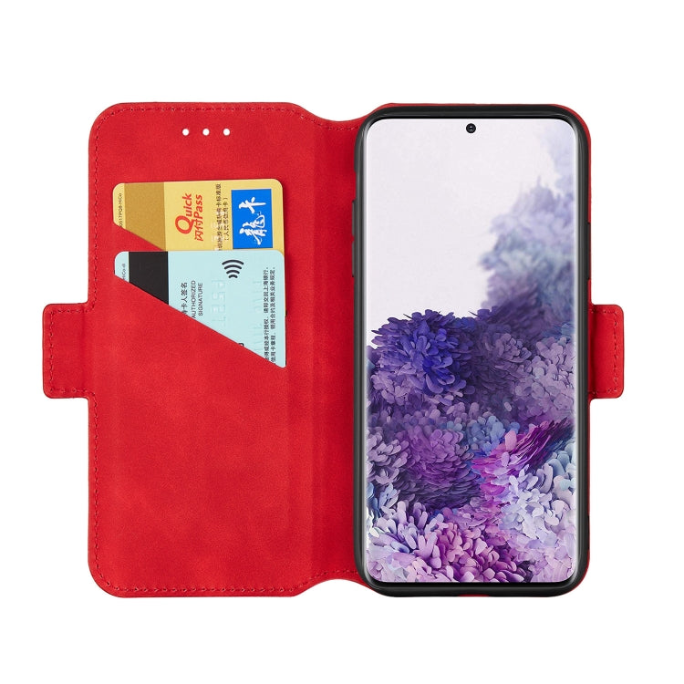 For Galaxy S20+ Vintage Matte Oil-edge Horizontal Flip Leather Case with Bracket & Card Slots