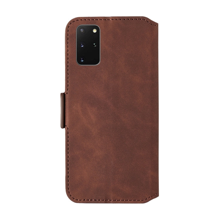 For Galaxy S20+ Vintage Matte Oil-edge Horizontal Flip Leather Case with Bracket & Card Slots