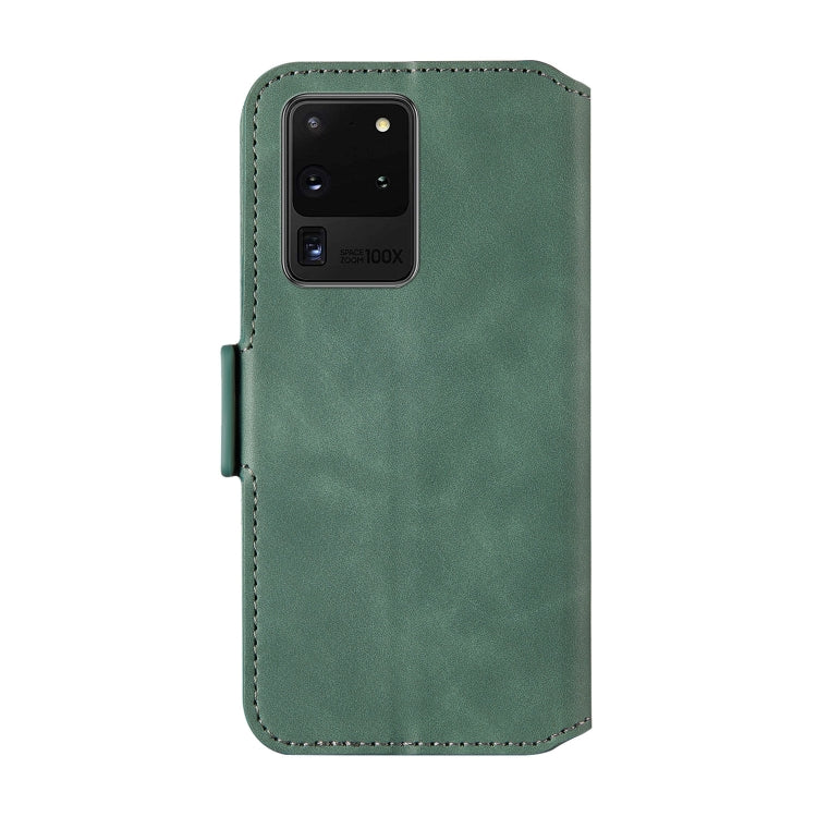 For Galaxy S20 Ultra Vintage Matte Oil-edge Horizontal Flip Leather Case with Bracket & Card Slots