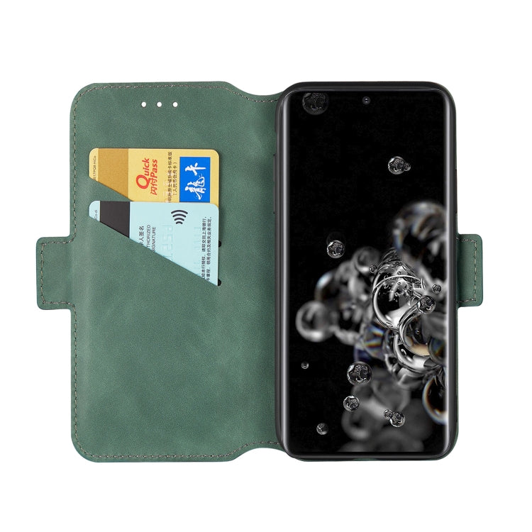 For Galaxy S20 Ultra Vintage Matte Oil-edge Horizontal Flip Leather Case with Bracket & Card Slots