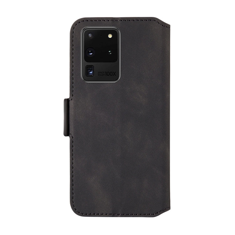 For Galaxy S20 Ultra Vintage Matte Oil-edge Horizontal Flip Leather Case with Bracket & Card Slots