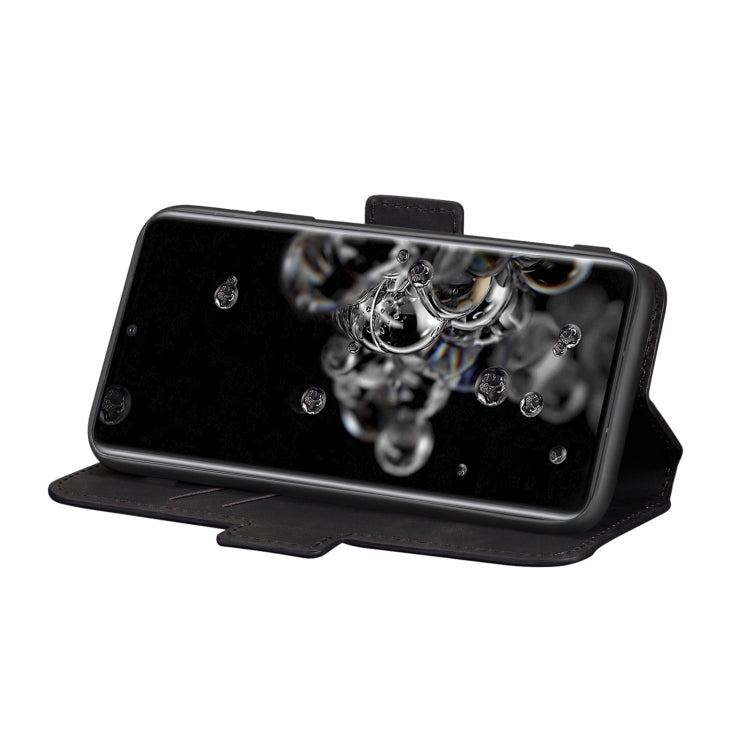 For Galaxy S20 Ultra Vintage Matte Oil-edge Horizontal Flip Leather Case with Bracket & Card Slots
