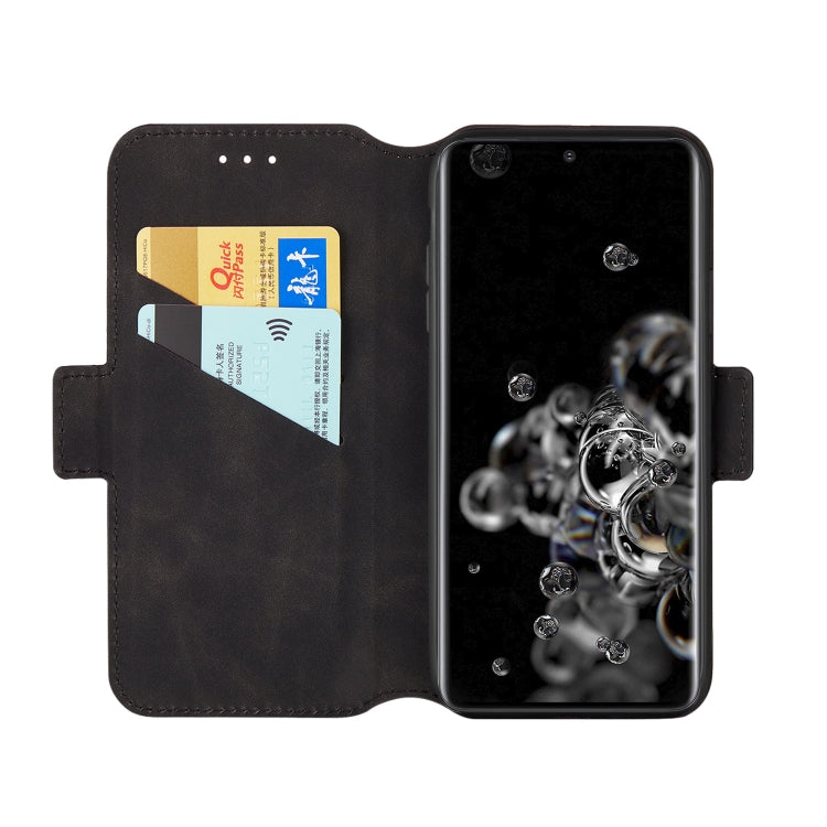 For Galaxy S20 Ultra Vintage Matte Oil-edge Horizontal Flip Leather Case with Bracket & Card Slots