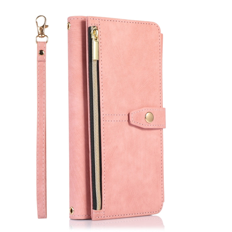 For Samsung Galaxy S23 Ultra 5G Dream 9-Card Wallet Zipper Bag Leather Phone Case
