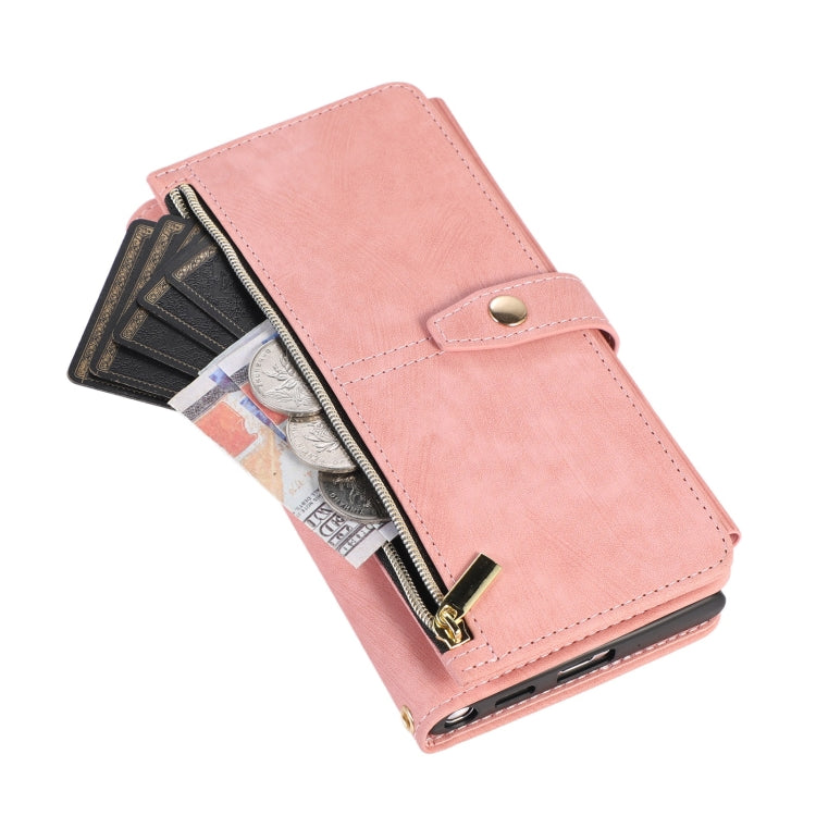 For Samsung Galaxy S23 Ultra 5G Dream 9-Card Wallet Zipper Bag Leather Phone Case