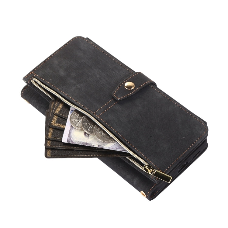 For Samsung Galaxy S20 Dream 9-Card Wallet Zipper Bag Leather Phone Case