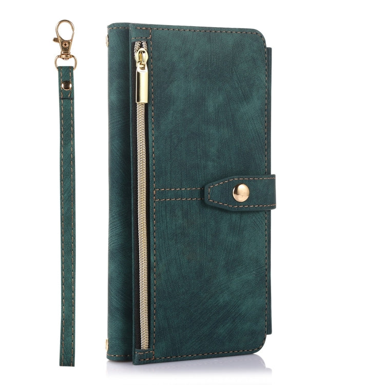 For Samsung Galaxy S20+ Dream 9-Card Wallet Zipper Bag Leather Phone Case