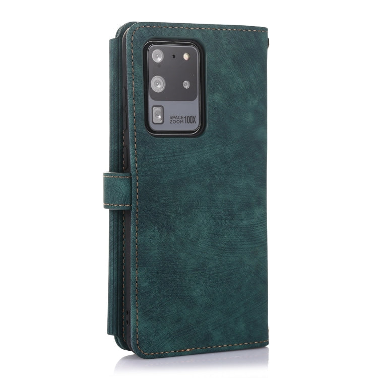 For Samsung Galaxy S20+ Dream 9-Card Wallet Zipper Bag Leather Phone Case