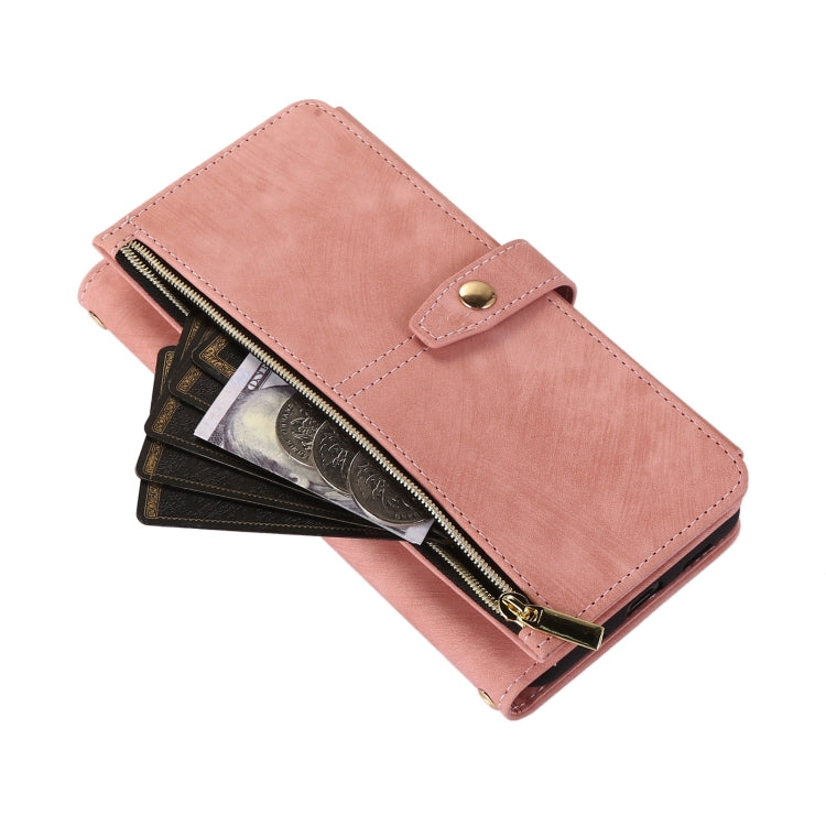 For Samsung Galaxy S20+ Dream 9-Card Wallet Zipper Bag Leather Phone Case