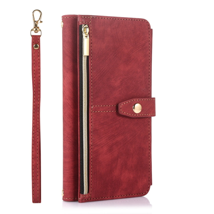 For Samsung Galaxy S20 Ultra Dream 9-Card Wallet Zipper Bag Leather Phone Case