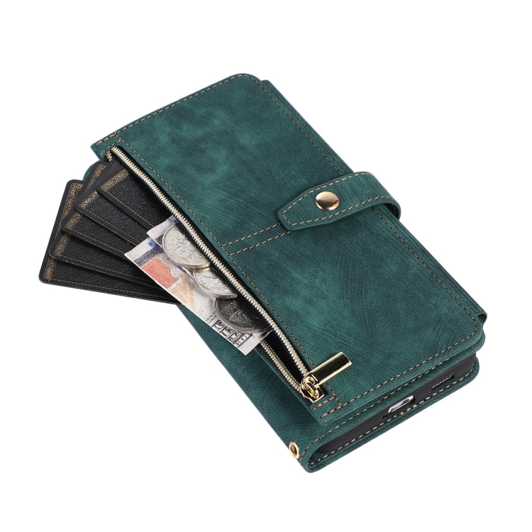 For Samsung Galaxy S20 FE Dream 9-Card Wallet Zipper Bag Leather Phone Case