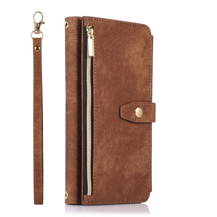 For Samsung Galaxy S20 FE Dream 9-Card Wallet Zipper Bag Leather Phone Case