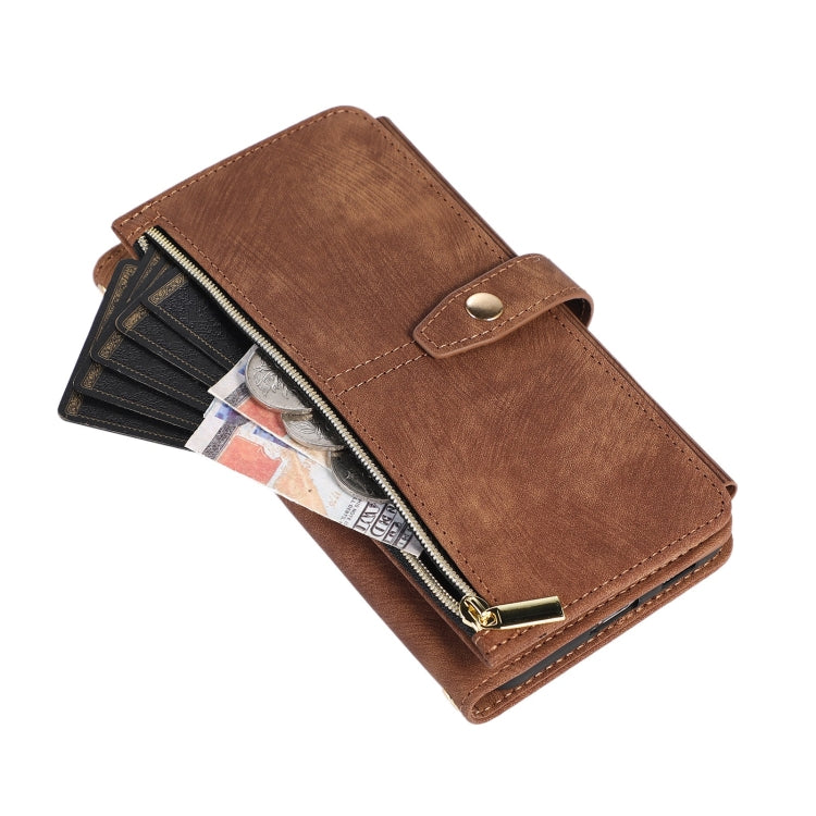 For Samsung Galaxy S20 FE Dream 9-Card Wallet Zipper Bag Leather Phone Case