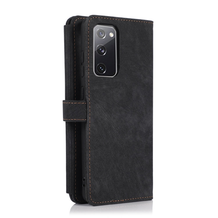 For Samsung Galaxy S20 FE Dream 9-Card Wallet Zipper Bag Leather Phone Case