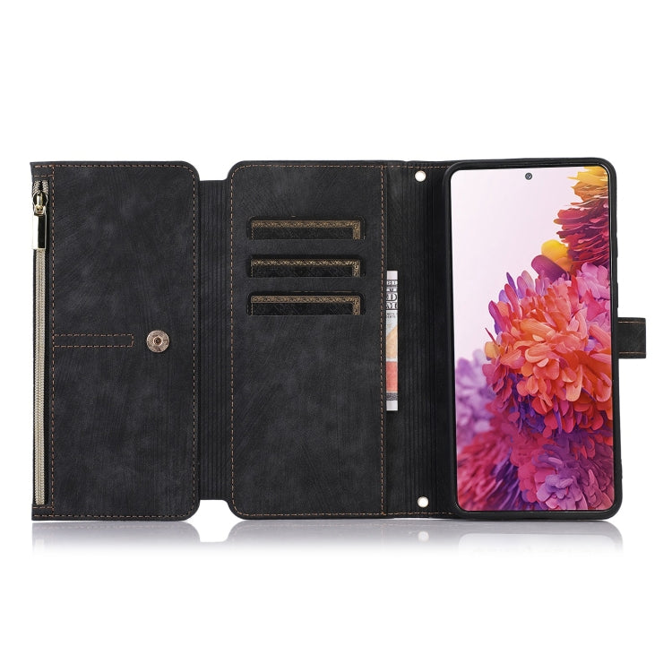 For Samsung Galaxy S20 FE Dream 9-Card Wallet Zipper Bag Leather Phone Case
