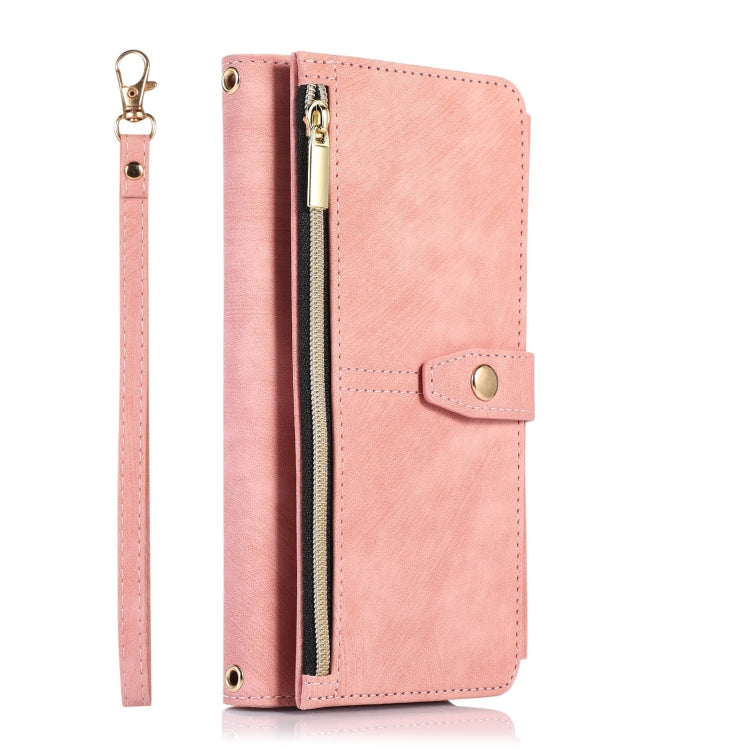 For Samsung Galaxy S20 FE Dream 9-Card Wallet Zipper Bag Leather Phone Case