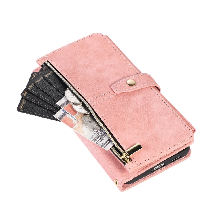 For Samsung Galaxy S20 FE Dream 9-Card Wallet Zipper Bag Leather Phone Case