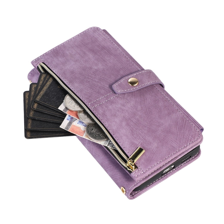 For Samsung Galaxy S20 FE Dream 9-Card Wallet Zipper Bag Leather Phone Case
