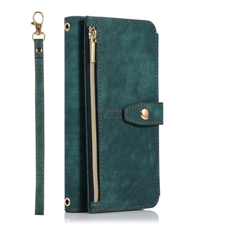 For Samsung Galaxy S10 Dream 9-Card Wallet Zipper Bag Leather Phone Case