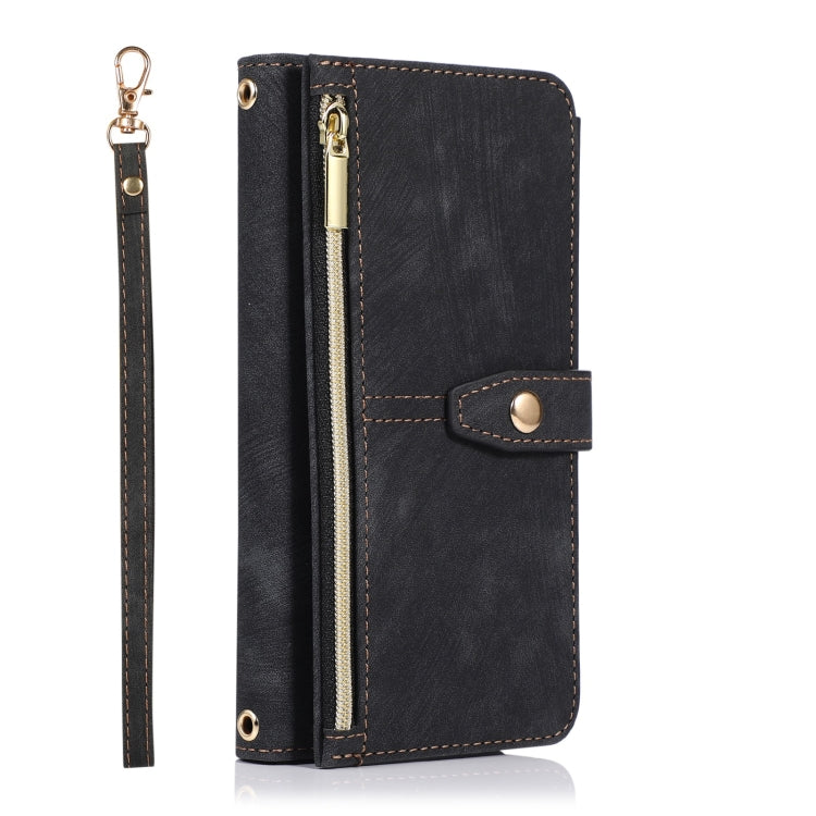 For Samsung Galaxy S10+ Dream 9-Card Wallet Zipper Bag Leather Phone Case
